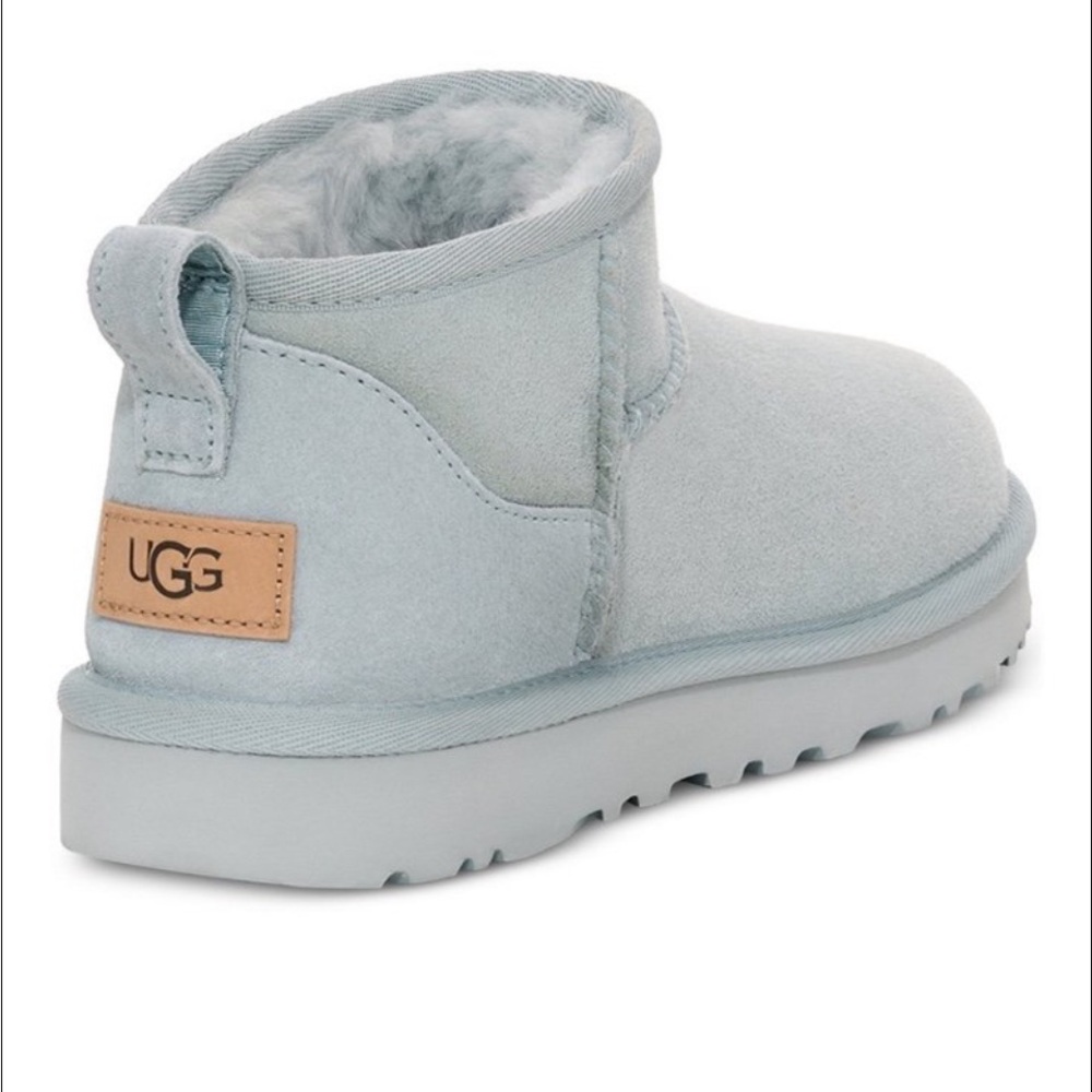 “SOLD•  Cozy Blue and Gray Lined Footwear